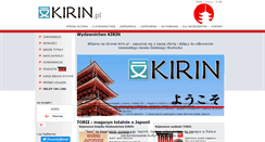 Desktop Screenshot of kirin.pl