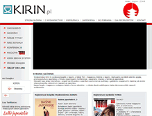 Tablet Screenshot of kirin.pl